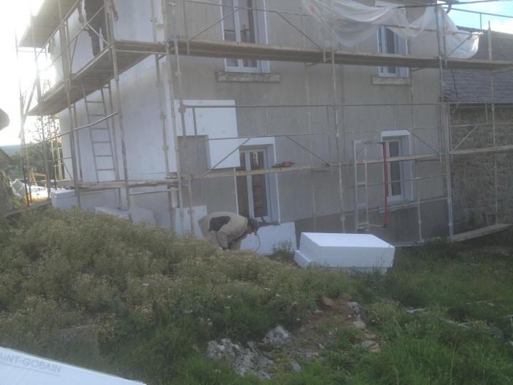 Isolation thermique des façades Lozère